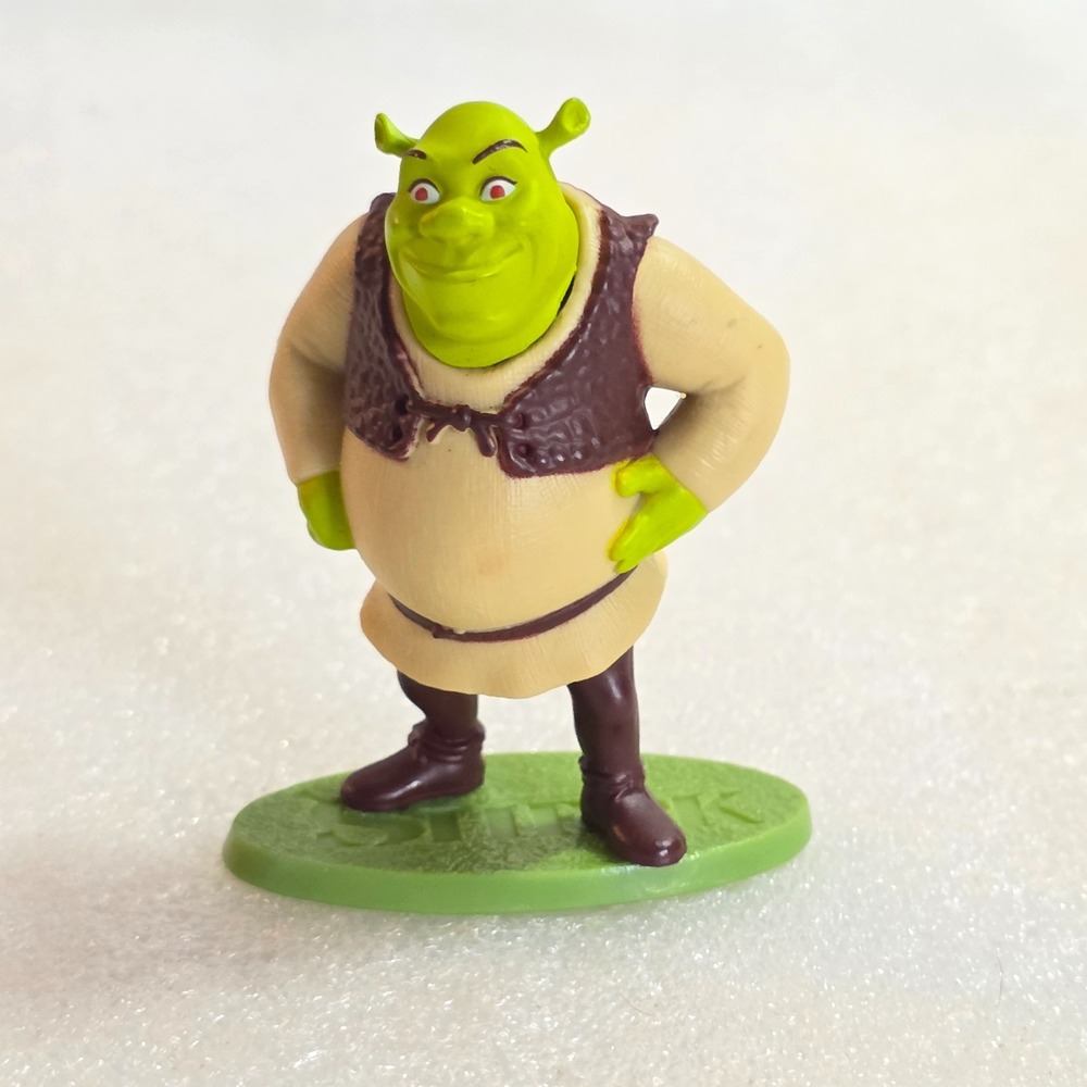 Dreamworks SHREK Ogre Mattel Micro Collection Figure Toy Cake Topper 2.5" 2021